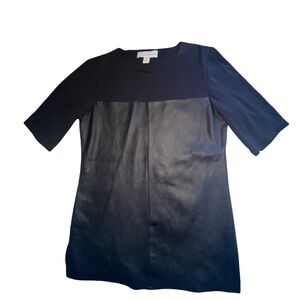 Bagatelle Authentic leather blouse in black size M‎